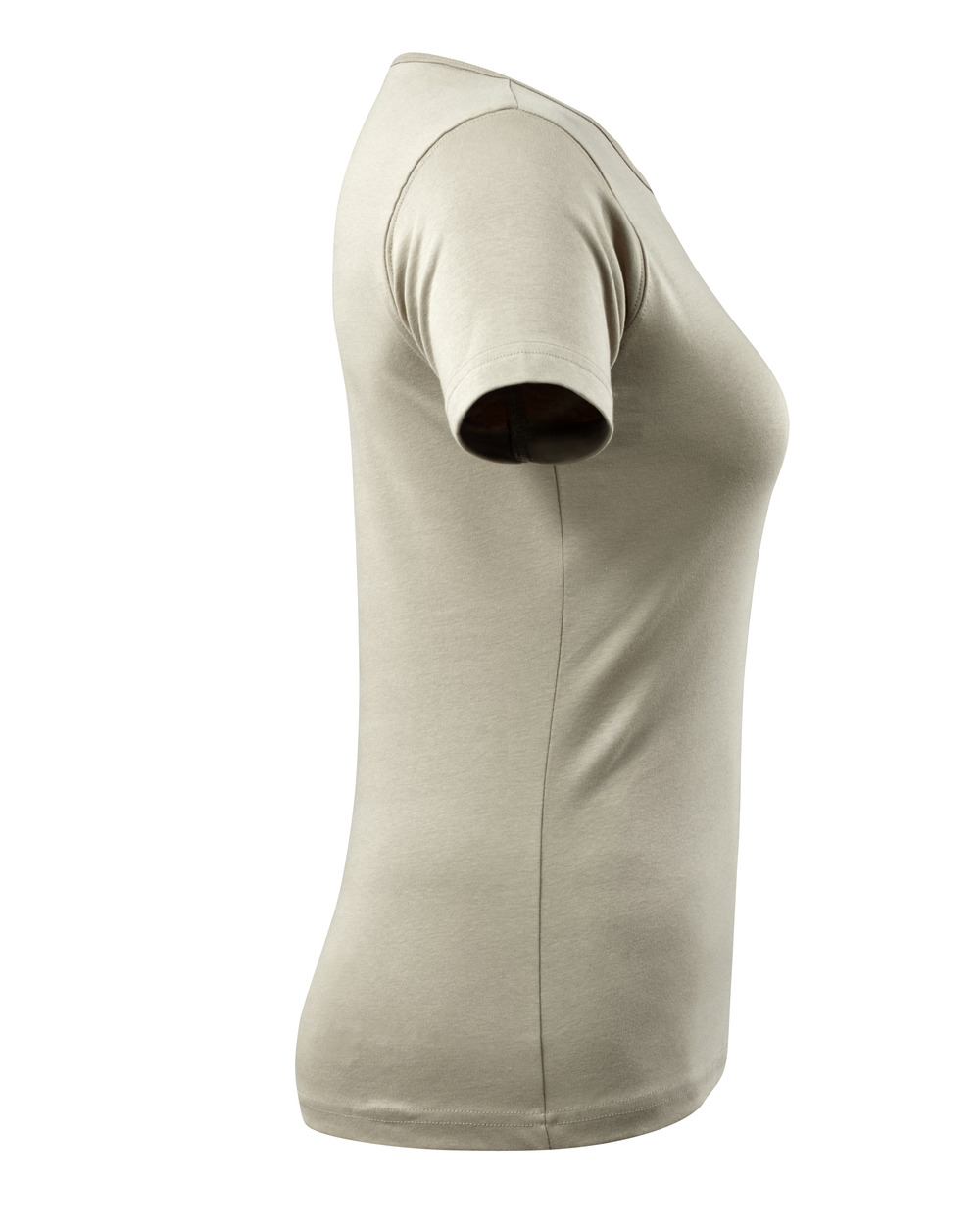 Damen-Passform T-Shirt CROSSOVER Hellkhaki XS