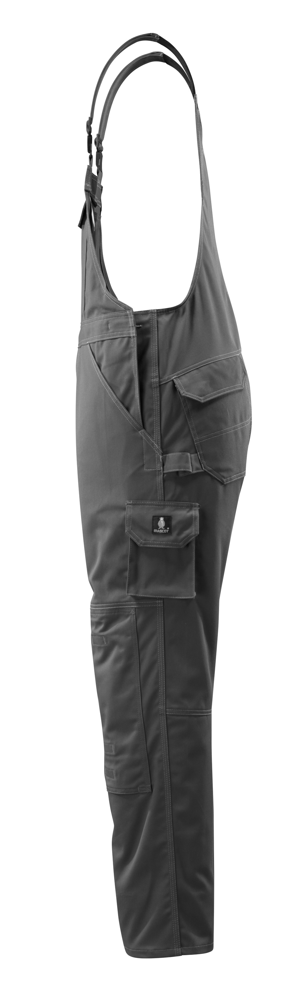 Latzhose mit Knietaschen INDUSTRY Dunkelanthrazit 76C52