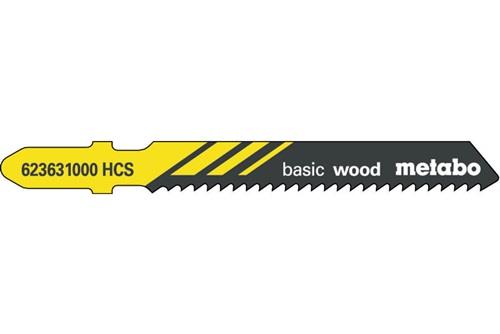 Stichsägeblätter classic Nutz-L.51mm Zahnteilung2mm HCS gefr. gewellt 5St.