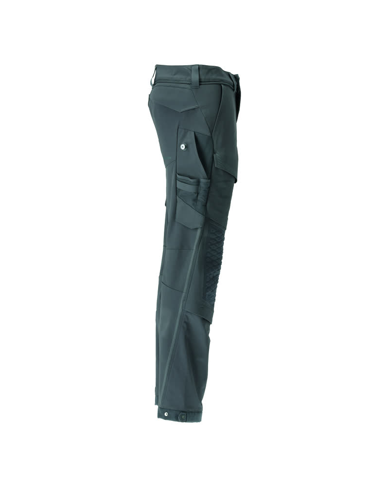 Hose mit Knietaschen CUSTOMIZED Waldgrün 76C48