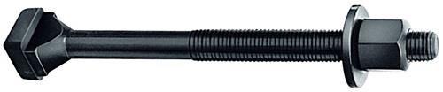 T-Nutenschraube DIN 787 T-Nut 10mm M10 L.40mm Güte 10.9 m.Mutter u.Scheibe AMF