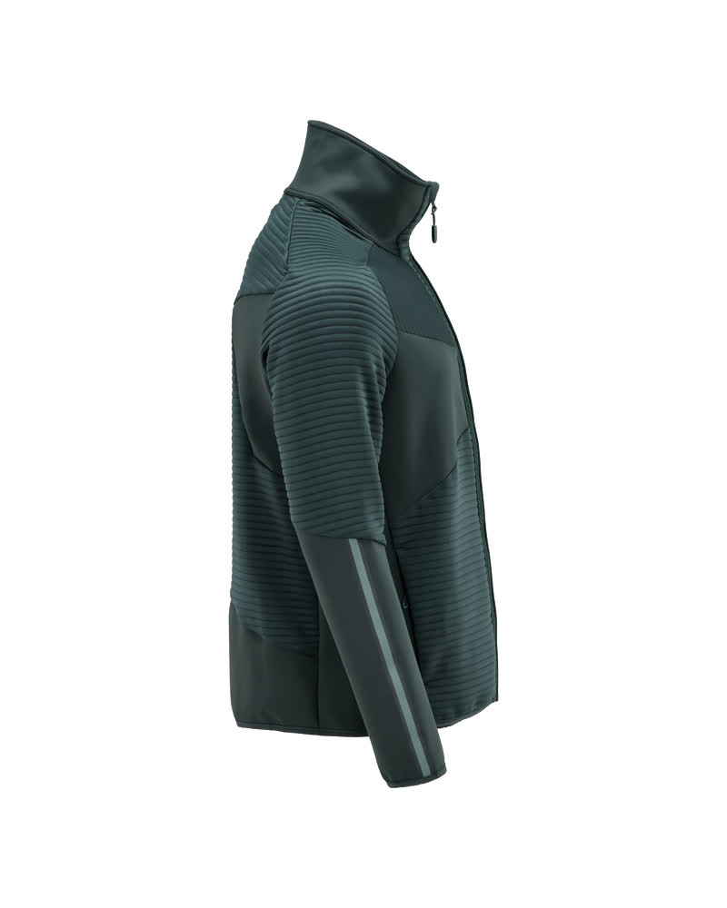 Fleecejacke CUSTOMIZED Waldgrün XS