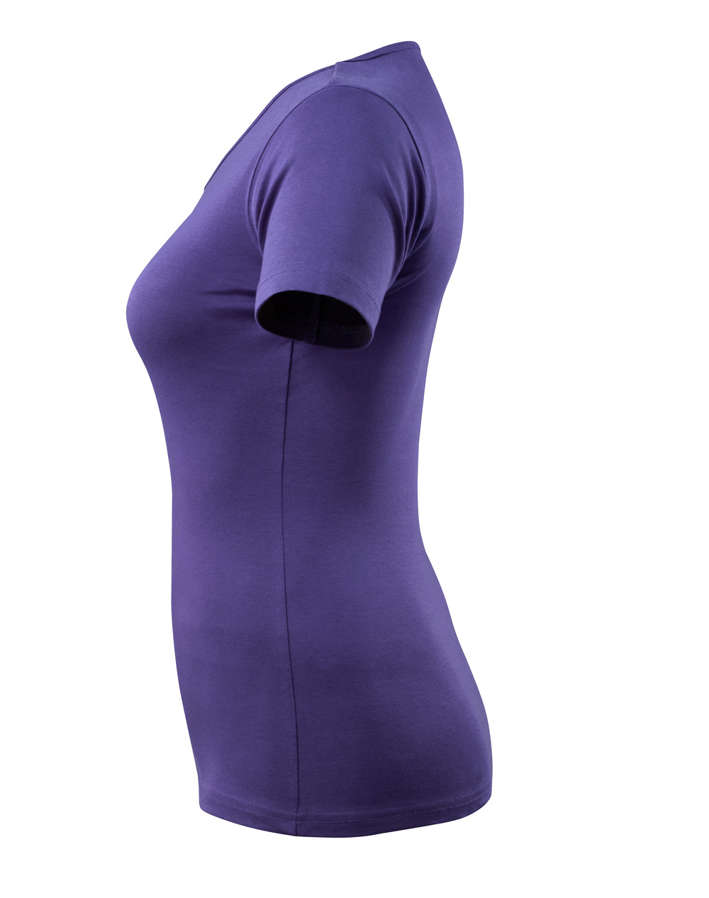 Damen-Passform T-Shirt CROSSOVER Blauviolett S