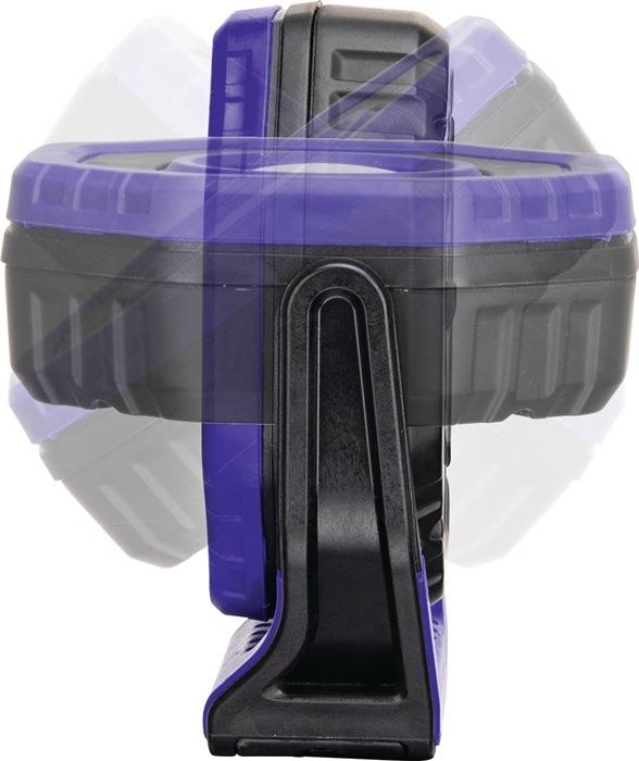 LED-Akkuhandleuchte 3,7 V 2600 mAh Li-Ion 7 W 100 - 700 lm Ladezeit 4 h PROMAT