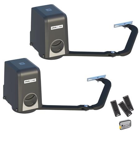 Drehtorantrieb ENERGY Kit 24V 2-flüglig Flügel-B.max.200 bzw.250cm FAAC