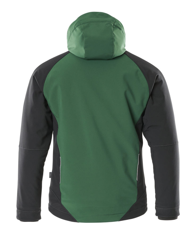 Winterjacke UNIQUE Grün/Schwarz L