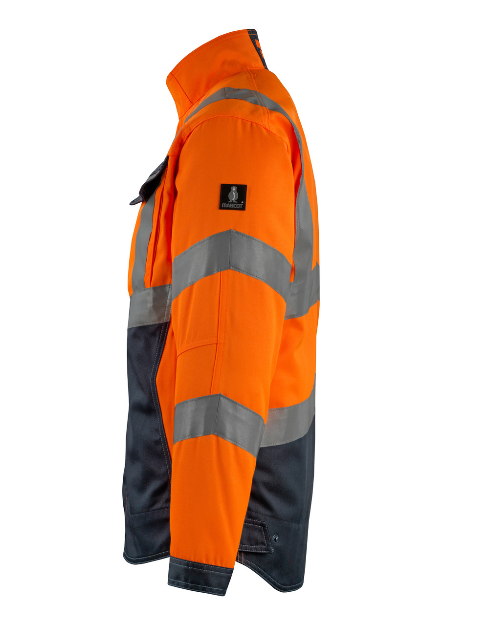 Jacke SAFE SUPREME Hi-vis Orange/Schwarzblau L