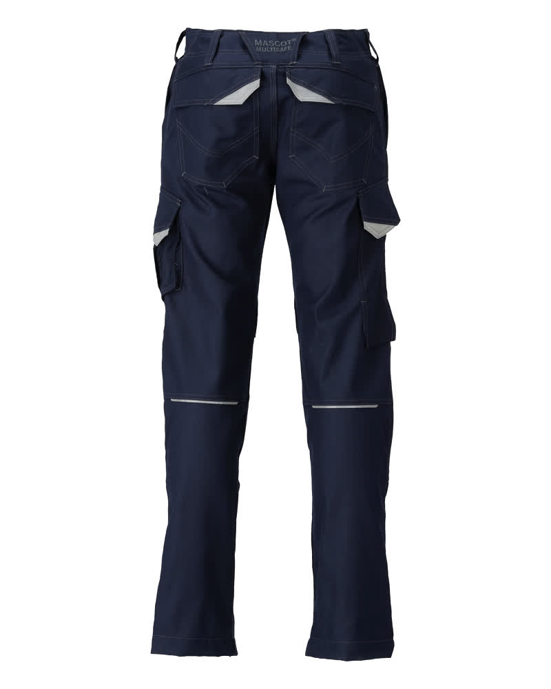 Hose mit Knietaschen MULTISAFE Schwarzblau 76C46