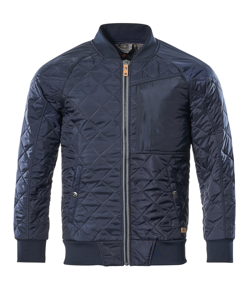 Thermojacke ADVANCED Schwarzblau L