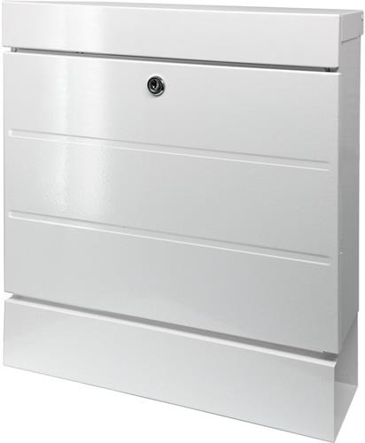 Briefkastenset NewYork 850 W H.405mm B.364mm T.110mm weiß verzinkter STA