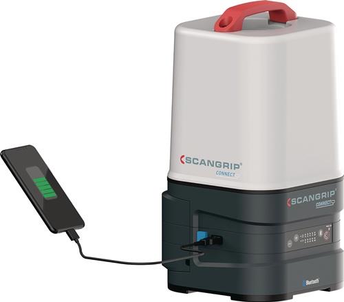 LED-Strahler AREA 10 CONNECT 84 W 1000-10000 lm IP65 SCANGRIP