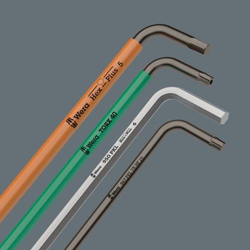 Winkelschlüssel 950 PKL BM ISO2936 Innen-6-kant SW4mm L.140mm Abgewink.-L.25mm
