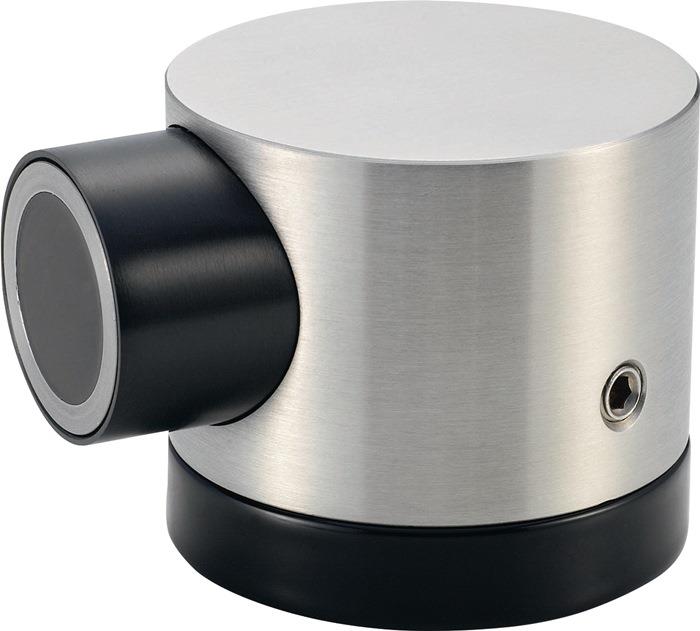 Türfeststeller Bodenmontage 1015.02 silberfarbig lackiert