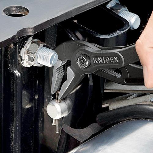 Wasserpumpenzange Cobra® ES L.180mm Spann-W.32mm pol.Ku.-Überzug KNIPEX