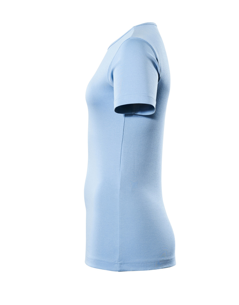 Damen-Passform T-Shirt CROSSOVER Hellblau XS