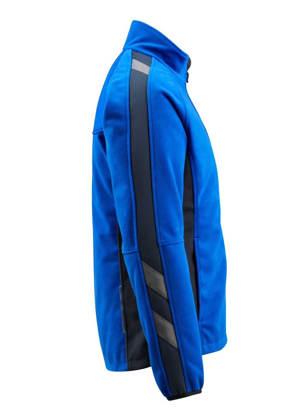Fleecejacke UNIQUE Kornblau/Schwarzblau L