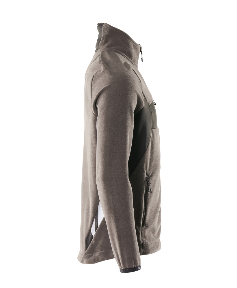 Fleecejacke ACCELERATE Dunkelanthrazit/Schwarz 2XL