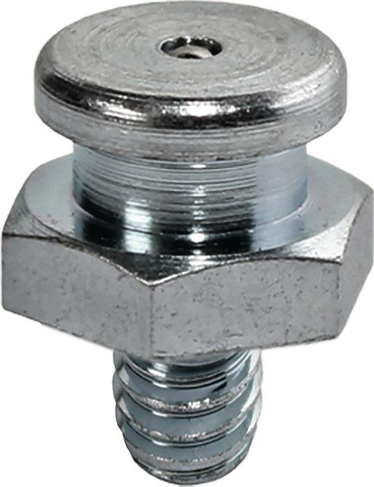 Flachkopfschmiernippel Standard DIN3404 Form A SW 17 mm Set M10 x 1 mm