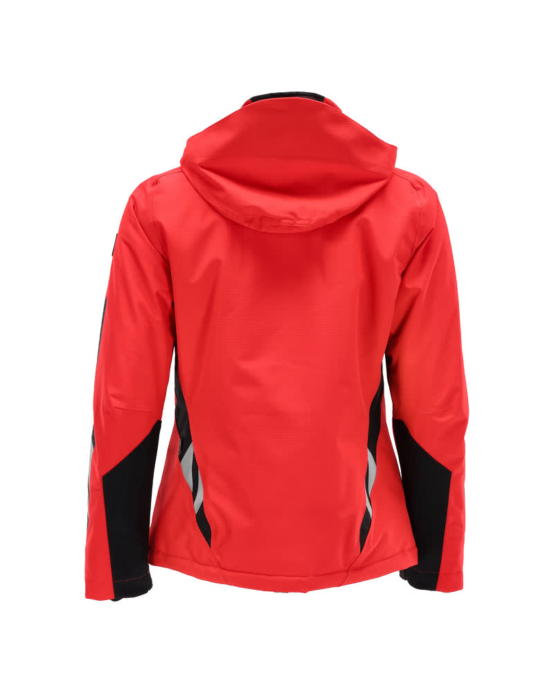 Damen-Passform Winterjacke ACCELERATE Verkehrsrot/Schwarz 2XL