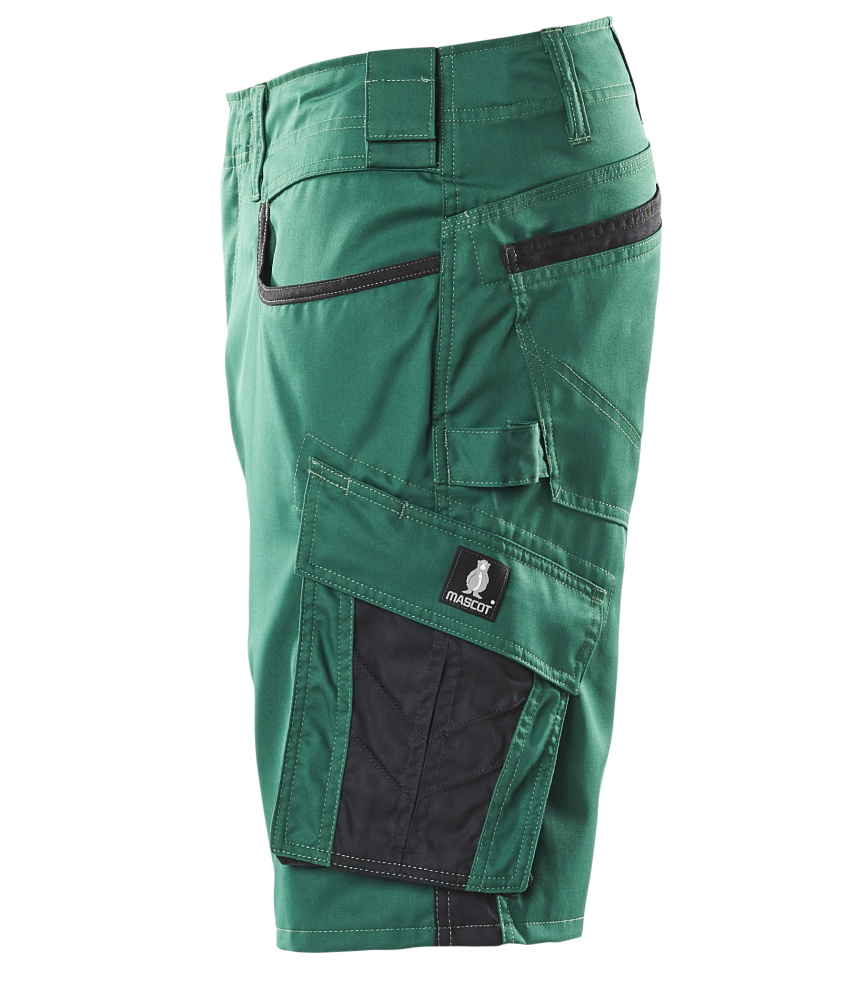 Shorts UNIQUE Grün/Schwarz C45