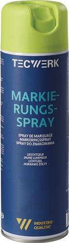 Markierungsspray leuchtgelb 500ml Spraydose TECWERK