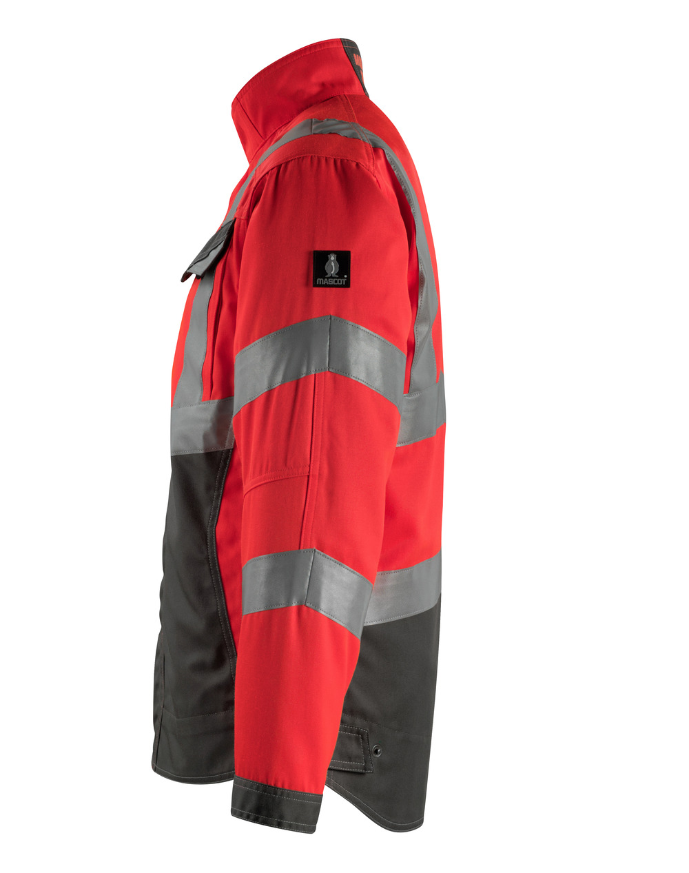 Jacke SAFE SUPREME Hi-vis Rot/Dunkelanthrazit L