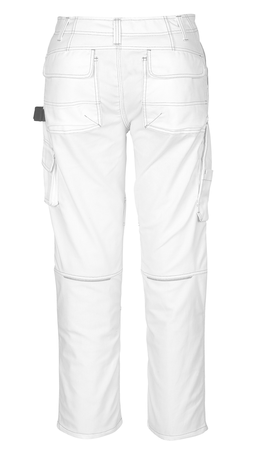 Hose mit Knietaschen HARDWEAR Weiß 76C46