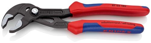 Wasserpumpenzange Cobra® L.180mm Spann-W.36mm pol.Mehrkomp.-Hülle KNIPEX