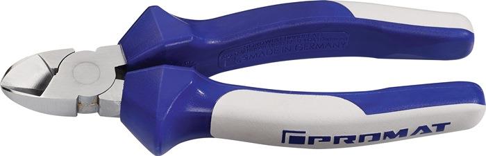 Seitenschneider Kopf verchromt Mehrkomponenten Hüllen 140 mm max. 2,8 mm max. 2 mm max. 1,4 mm