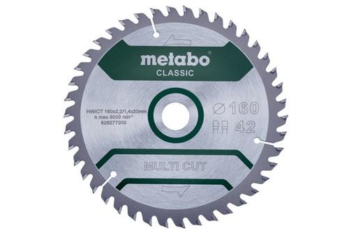 Kreissägeblatt multi cut classic D160x2,2/1,4xBohrung20mm Z.42 FZ/TZ 5Grad
