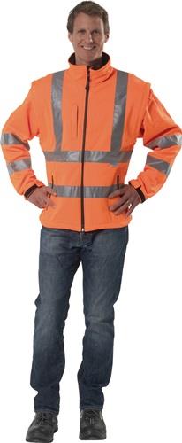 Warnschutz-Softshelljacke Gr.XXL orange PREVENT