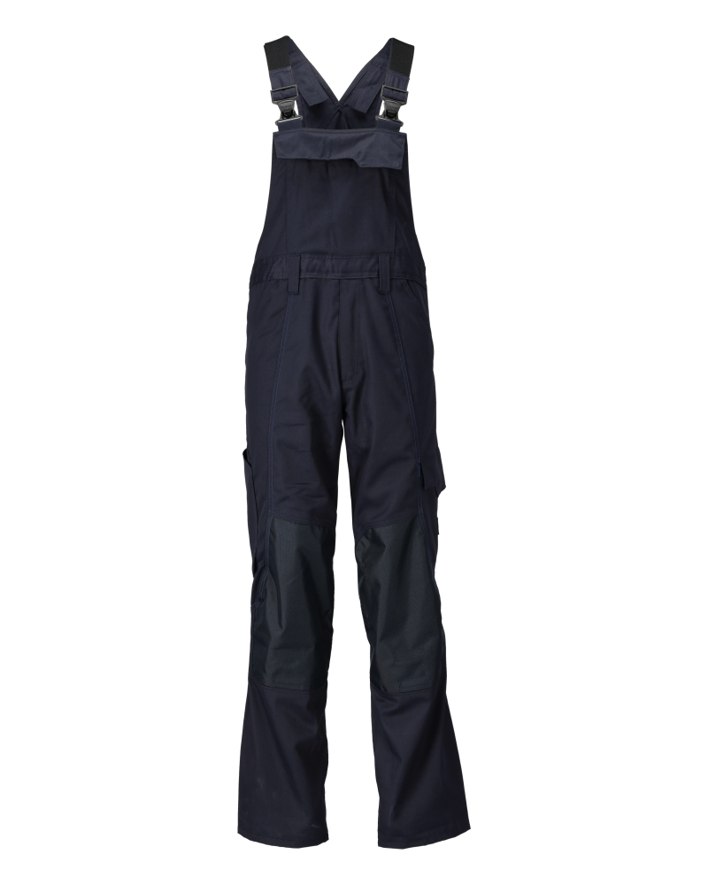 Latzhose mit Knietaschen ACCELERATE Schwarzblau 76C52