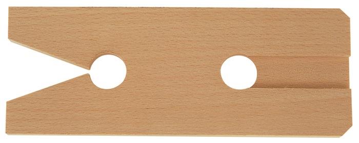 Laubsägebrettchen L170xB65mm aus Buche gehobelt / geschliffen