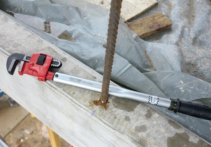 Drehmomentschlüssel 50888021080 40-210 Nm 600 mm Spannbereich 5-40 mm 600 mm