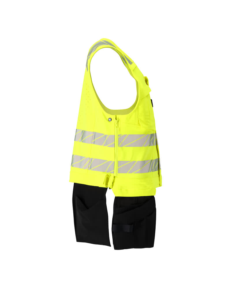 Werkzeugweste ACCELERATE SAFE Hi-vis Gelb/Schwarz L