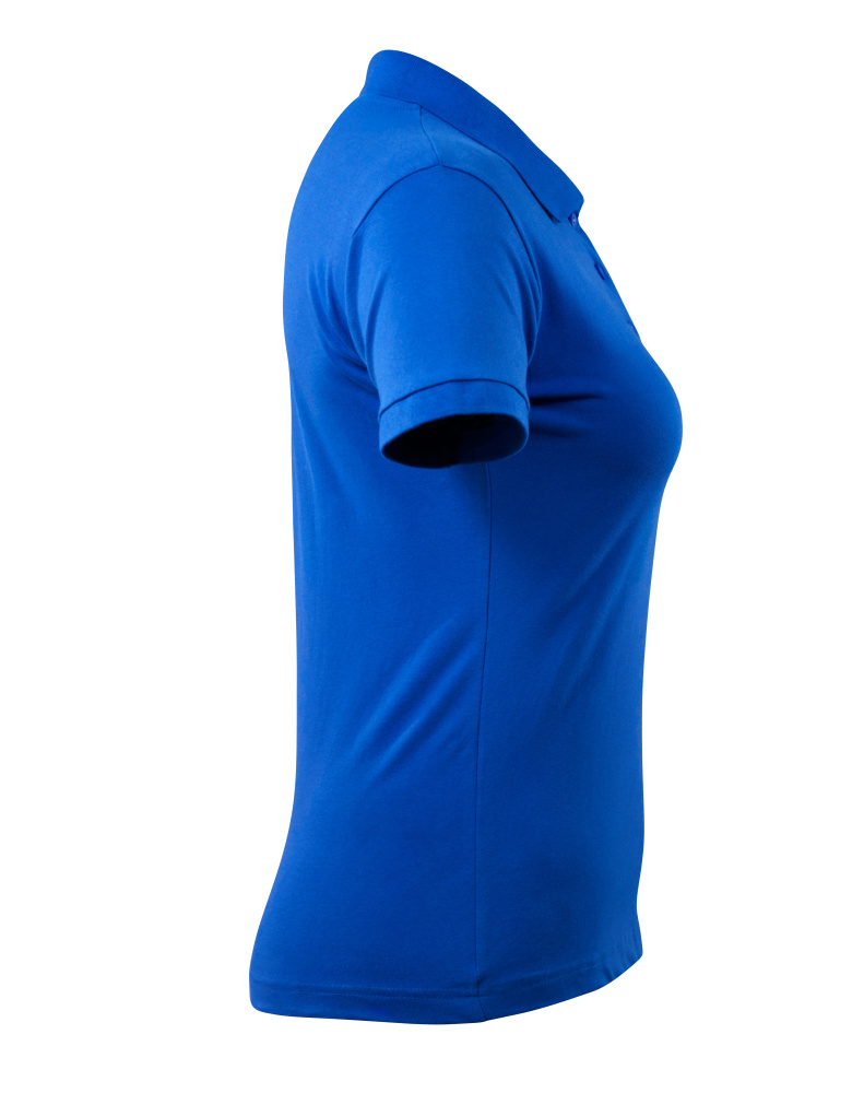 Damen-Passform Polo-Shirt CROSSOVER Kornblau L