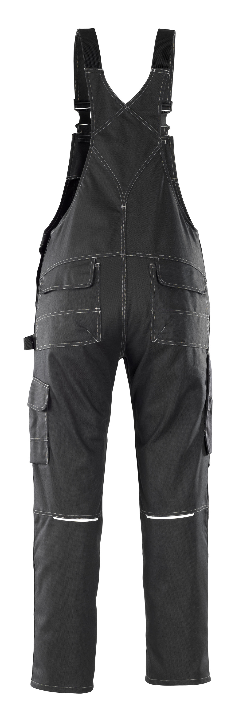 Latzhose mit Knietaschen HARDWEAR Schwarz 76C46