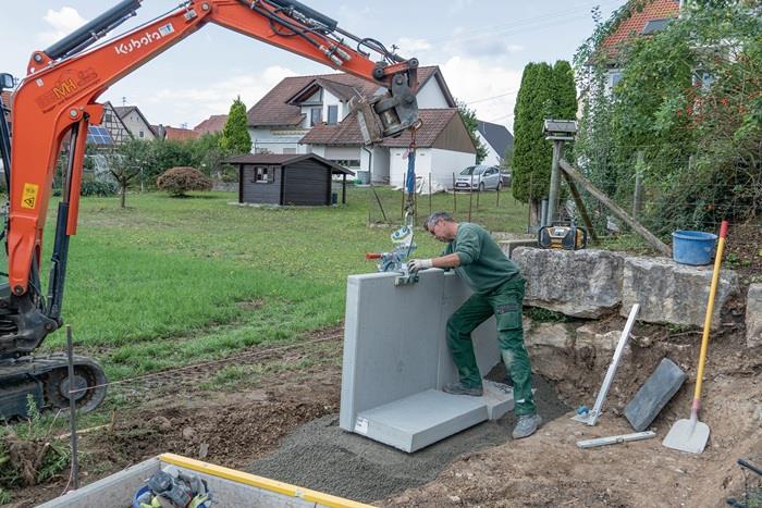 Winkelelementzange WEZ-06 Greifbereich 116-120 mm Tragfähigkeit 600 kg galvanisch verzinkt PROBST