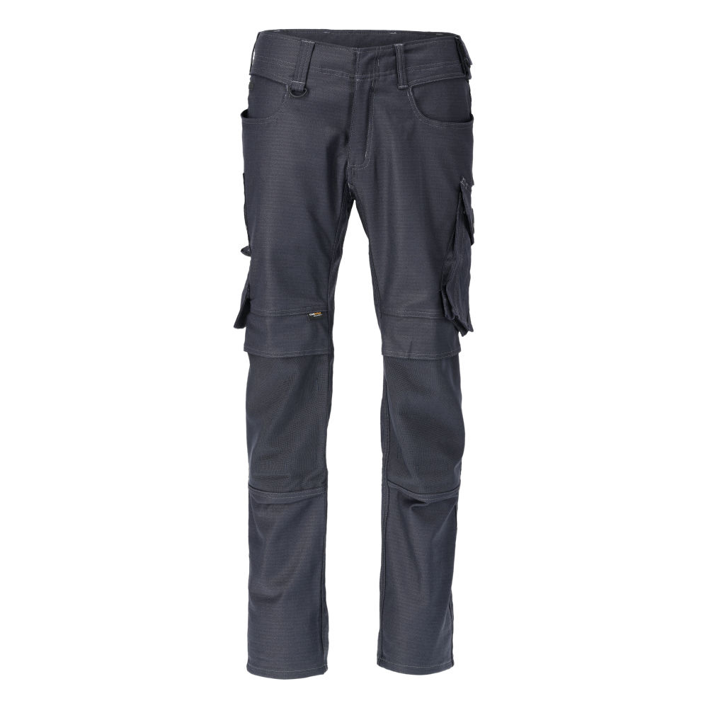 Hose mit Knietaschen UNIQUE Schwarzblau 82C50