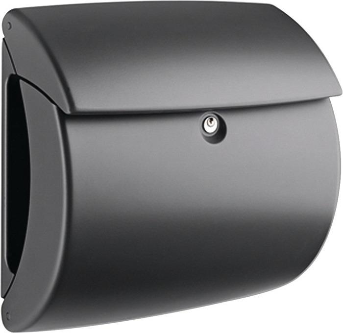 Briefkasten Pearl 886 Gr Höhe 400 mm Breite 380 mm Tiefe 178 mm granit Kunststoff DIN C4 BURG-WÄCHTER