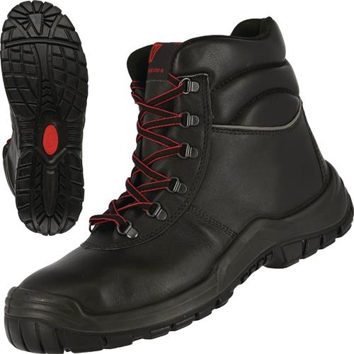 Sicherheitsstiefel POWER STEP MID+ Gr.40 schwarz S3 HRO SRC EN20345 Volleder