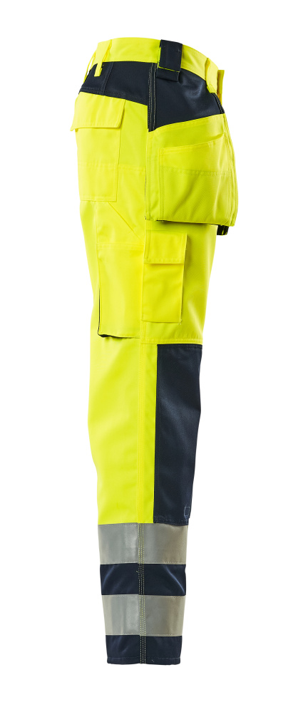 Hose mit Hängetaschen SAFE COMPETE Hi-vis Gelb/Marine 82C44