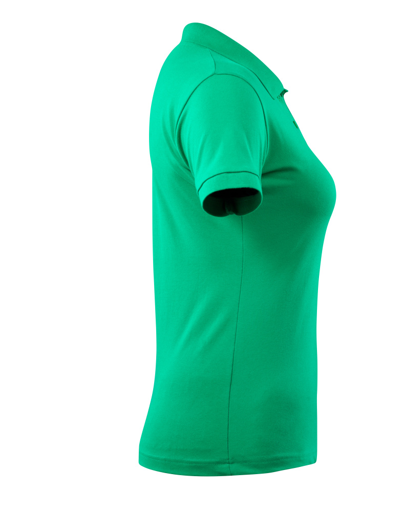 Damen-Passform Polo-Shirt CROSSOVER Grasgrün L