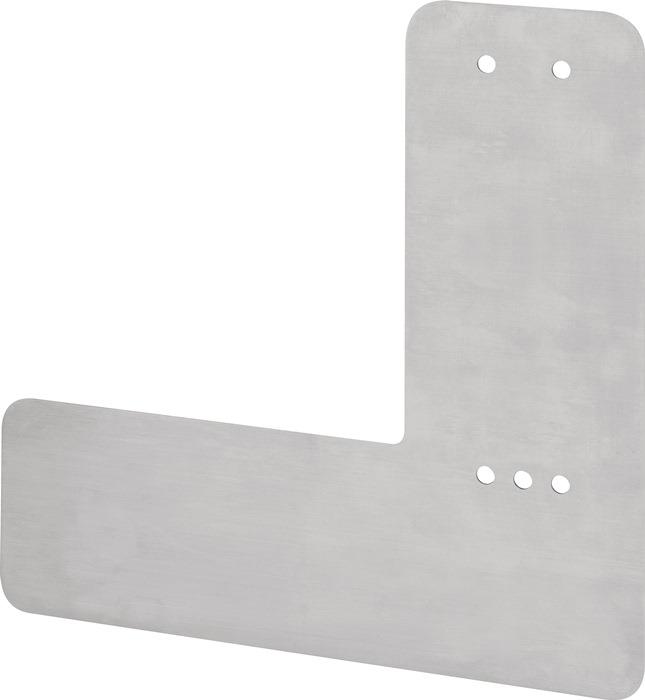 Abdeckung für verdeckte Montage Montageplatte DIN links / rechts L165xB160mm DENI