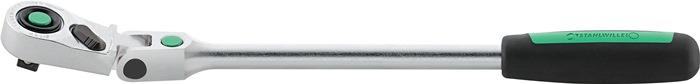 Gelenkknarre 517QR 1/2 ″ Anzahl Zähne 80 Länge 416 mm 2-Komponentengriff STAHLWILLE