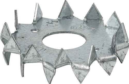 Einpressdübel AD 48mm Lochanzahl 2 sendzimir verz.VORMANN