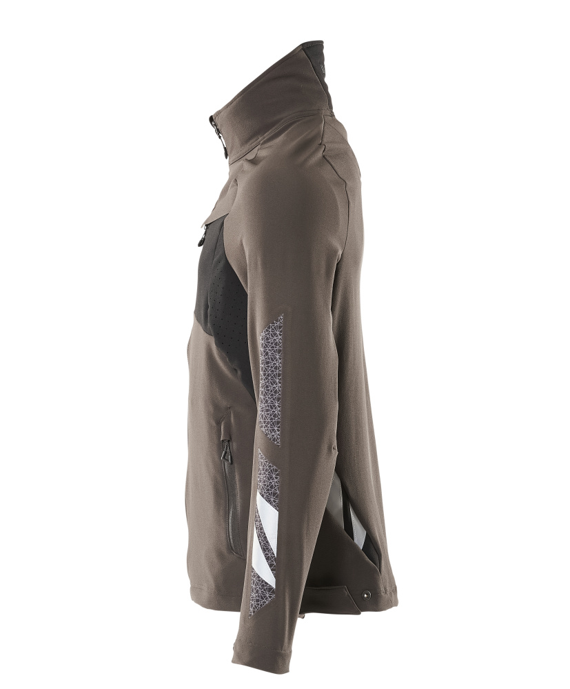 Jacke ACCELERATE Dunkelanthrazit/Schwarz L