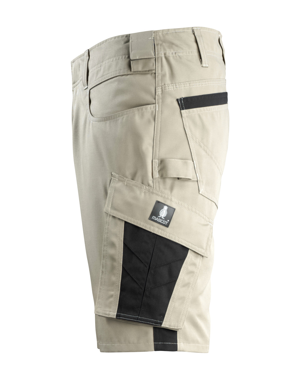Shorts UNIQUE Hellkhaki/Schwarz C43
