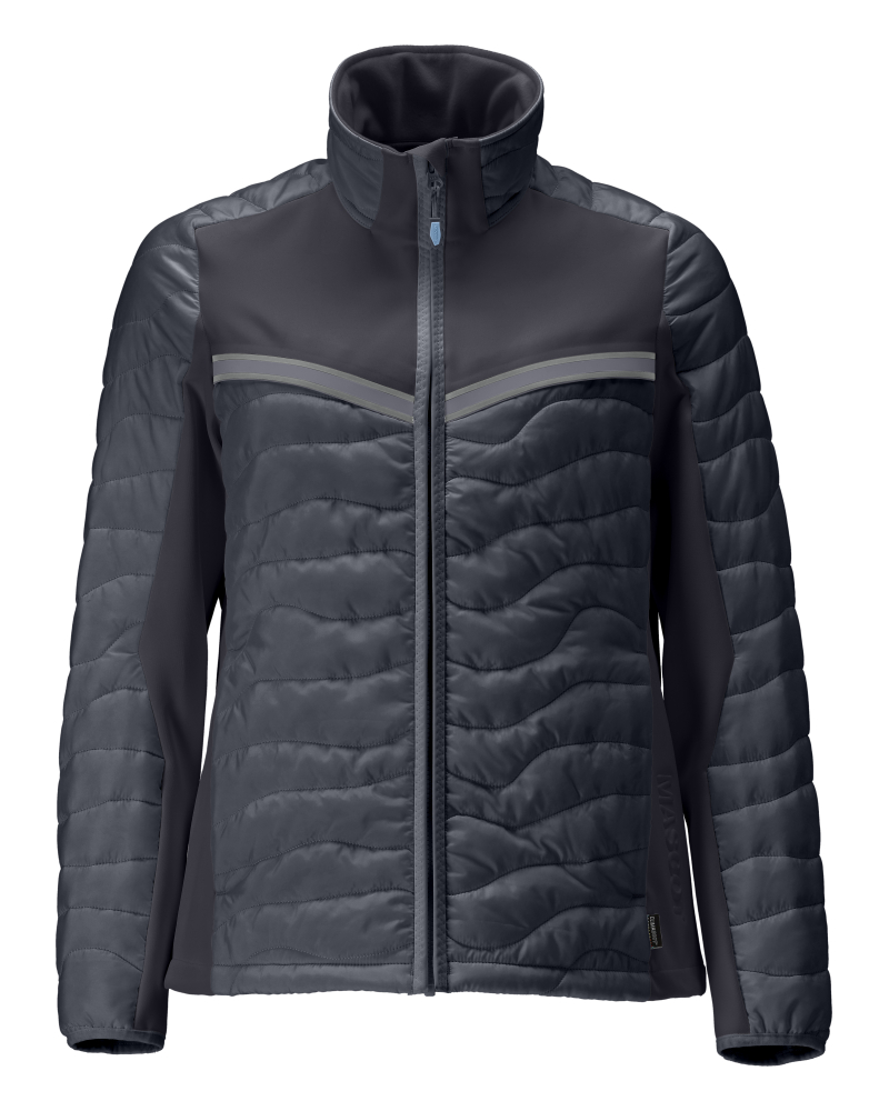 Damen-Passform Thermojacke CUSTOMIZED Schwarzblau L