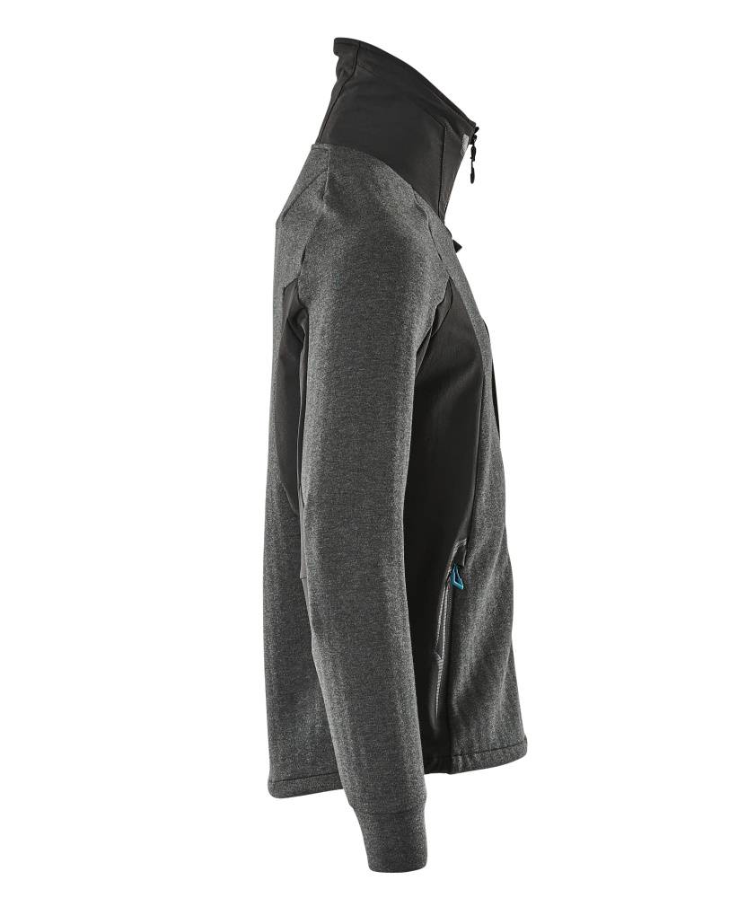 Sweatshirt mit Reißverschluss ADVANCED Schwarz L